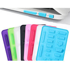 Colorful Silicone Anti Dust Plug-for Laptop Port Cover